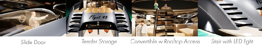 Details from the original design presentation