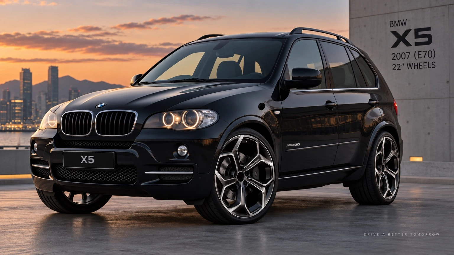 X5 E70 styling application / visualisation only
